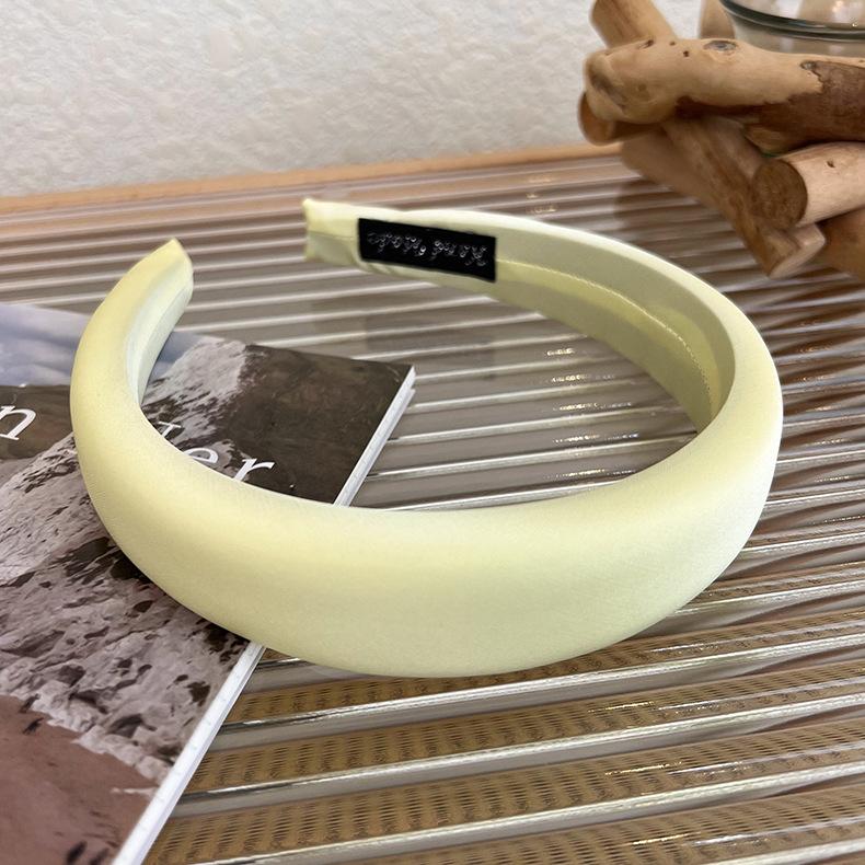 Cinta para el Cabello de Esponja Satén