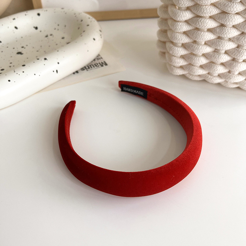 Diadema de Terciopelo Francés Vintage