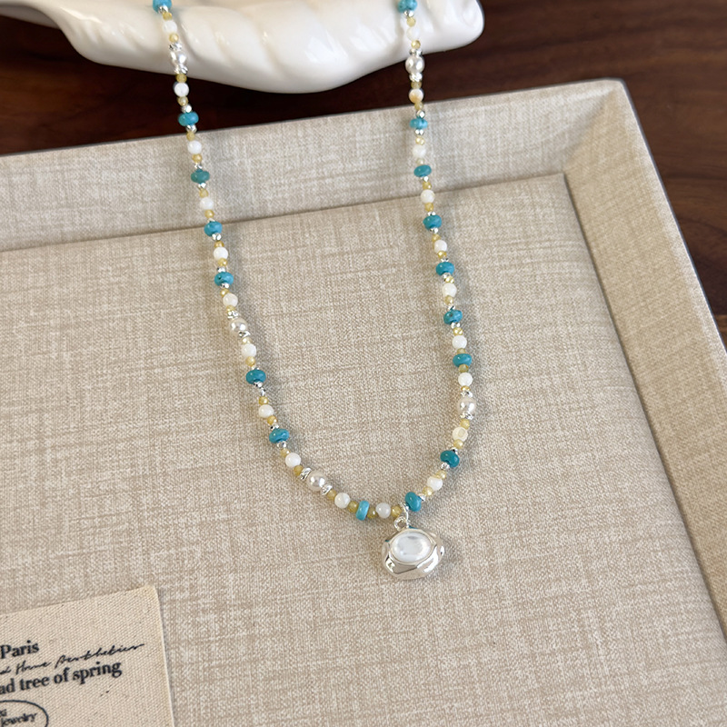 Beaded Shell Necklace