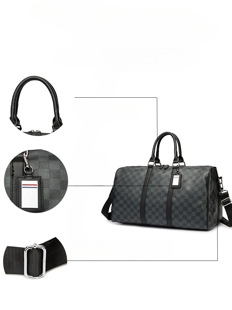 Bolso Tote de Viaje de Cuadros