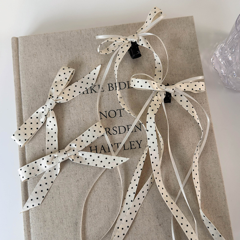 Grampos com Laço e Bolinhas