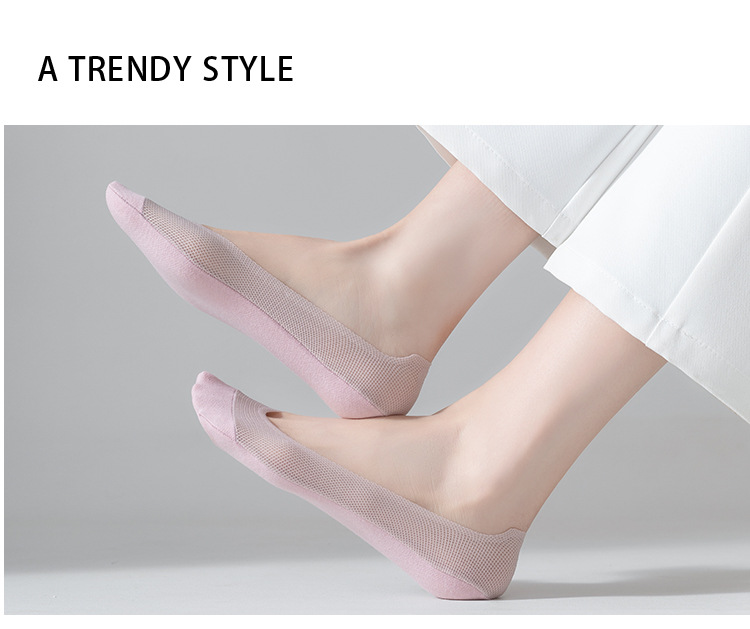 Dámské Letní No-Show Ponožky