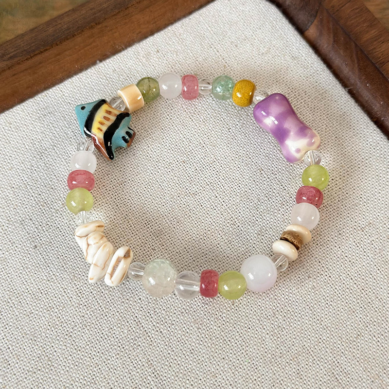 سوار خرز حيوانات بحليات سيراميك