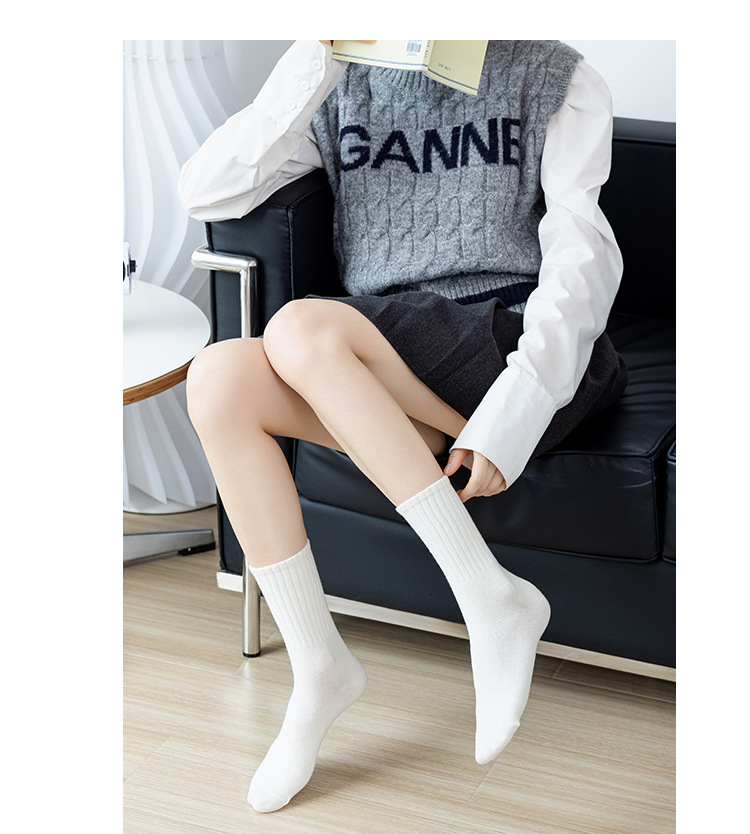 Meias de Algodão Meia Canela para Mulher