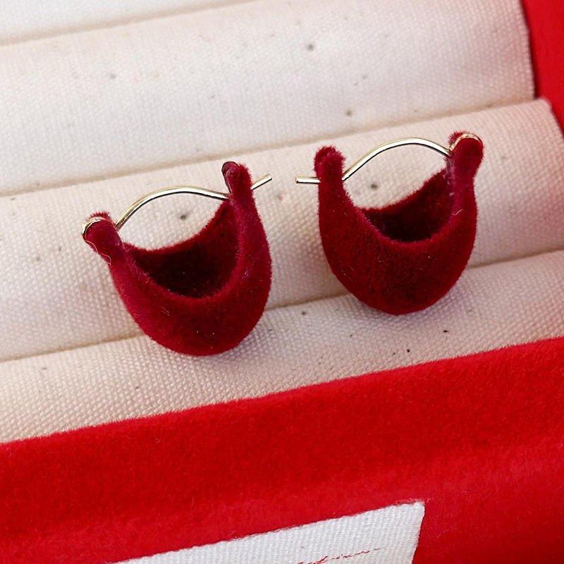 중국 뱀 별자리 귀걸이