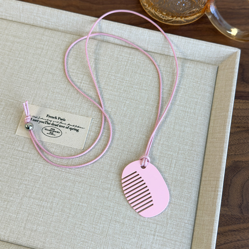 Кольорове Кругле Гребінне Підвісне Намисто