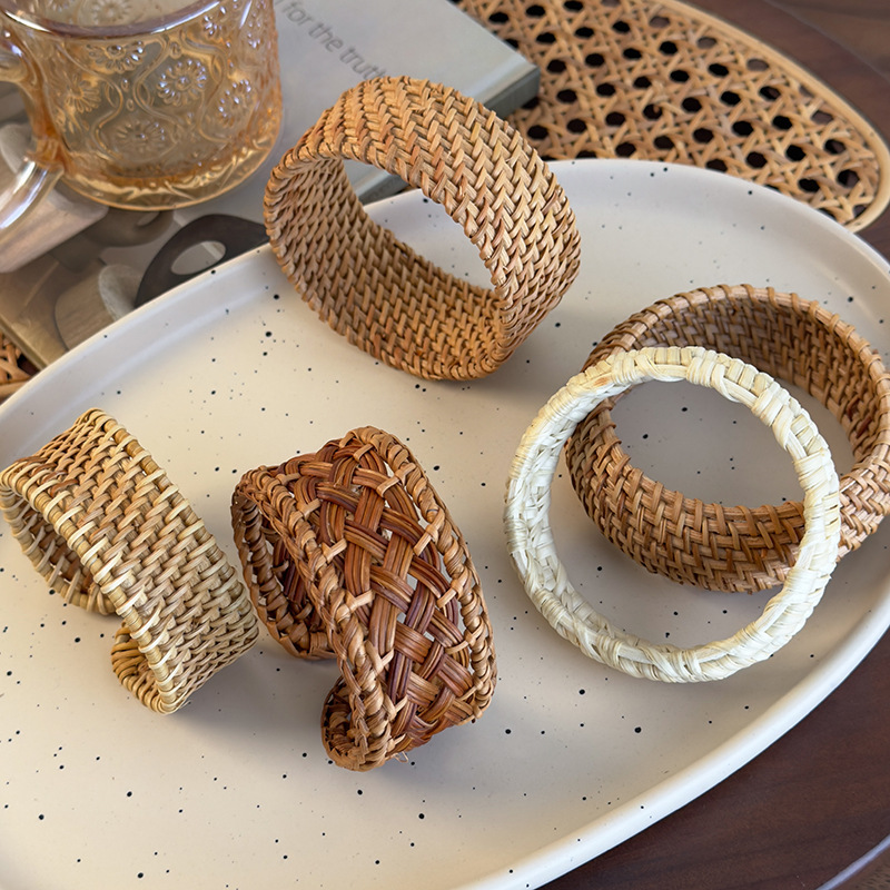 Pulsera de Bambú Tejida