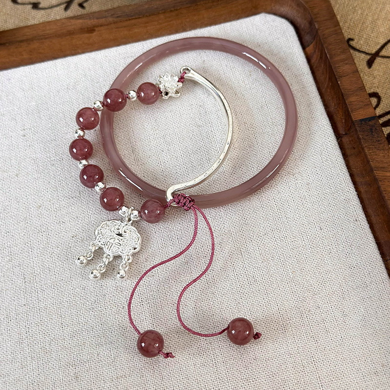 Pół-Bransoletka Kocie Oko