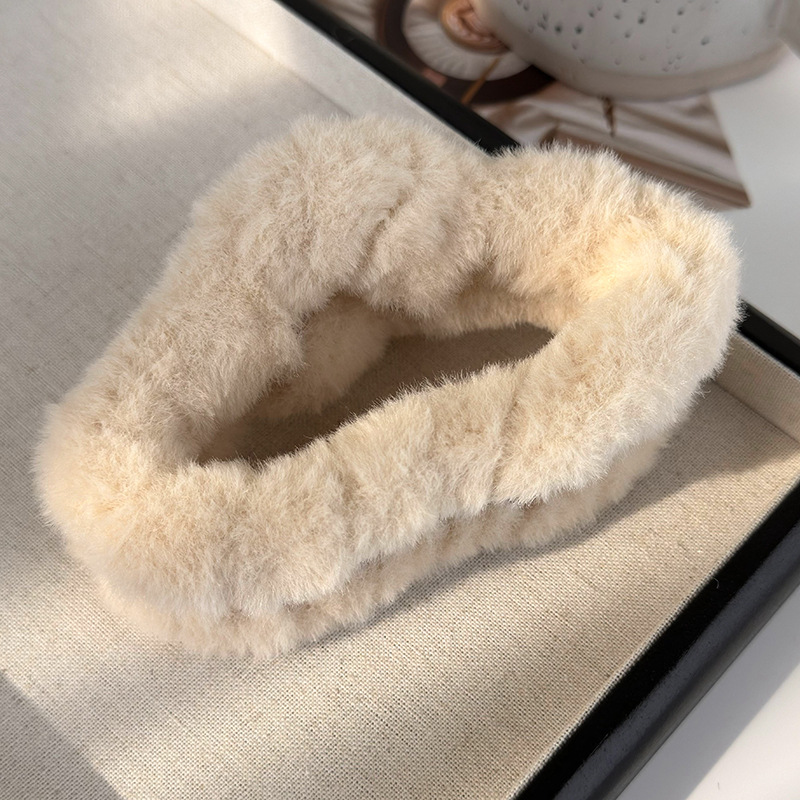 Agrafă pentru Păr din Plusă cu Model Nor