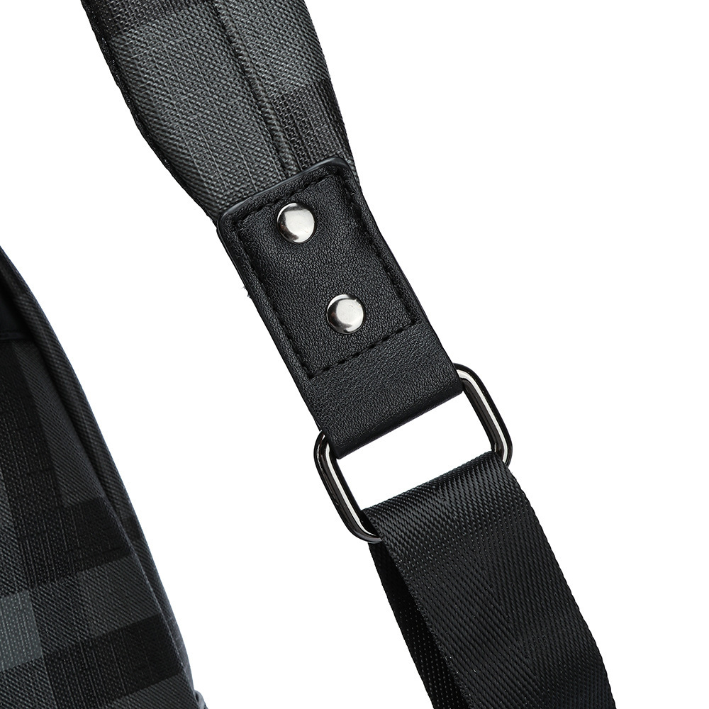 남성 빈티지 미니멀리스트 대용량 방수 노트북 백팩