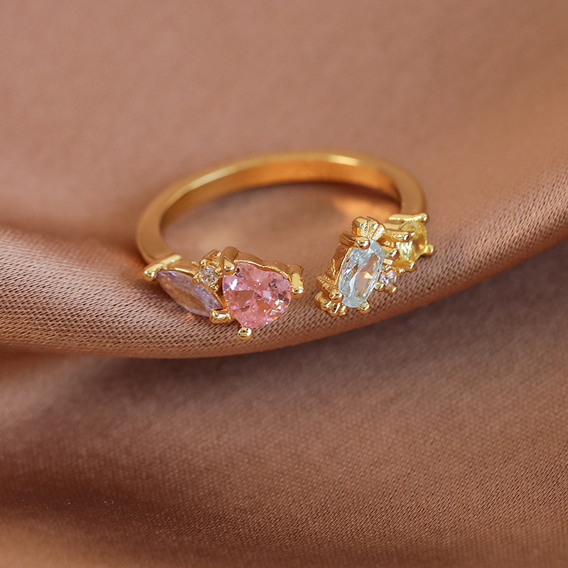 Adjustable Enamel Rings