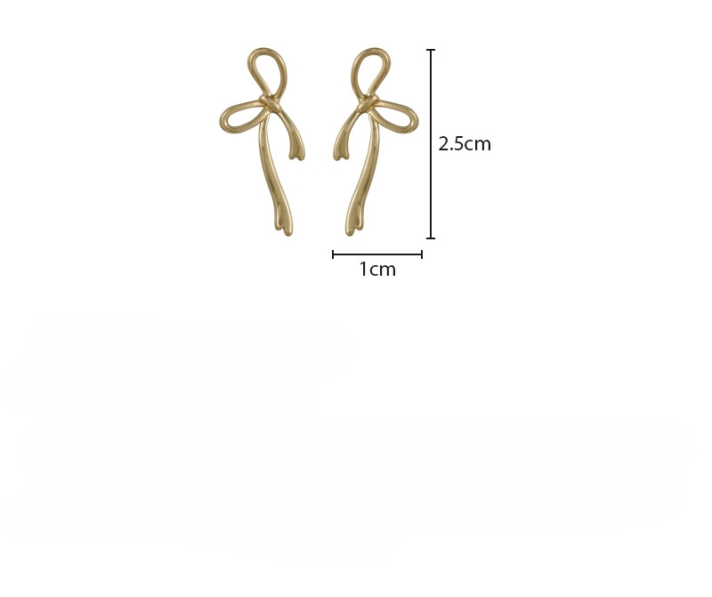 Náušnice s mašlí