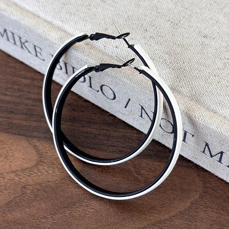 Большие Серьги-Обручи