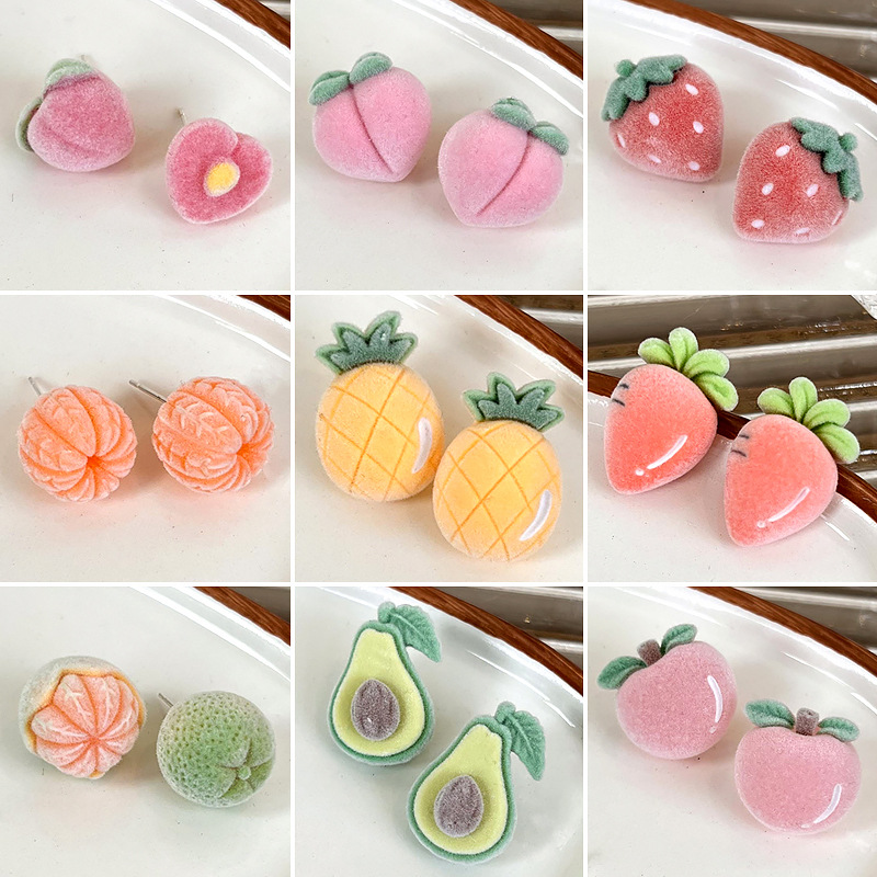 Fruit Stud Earrings