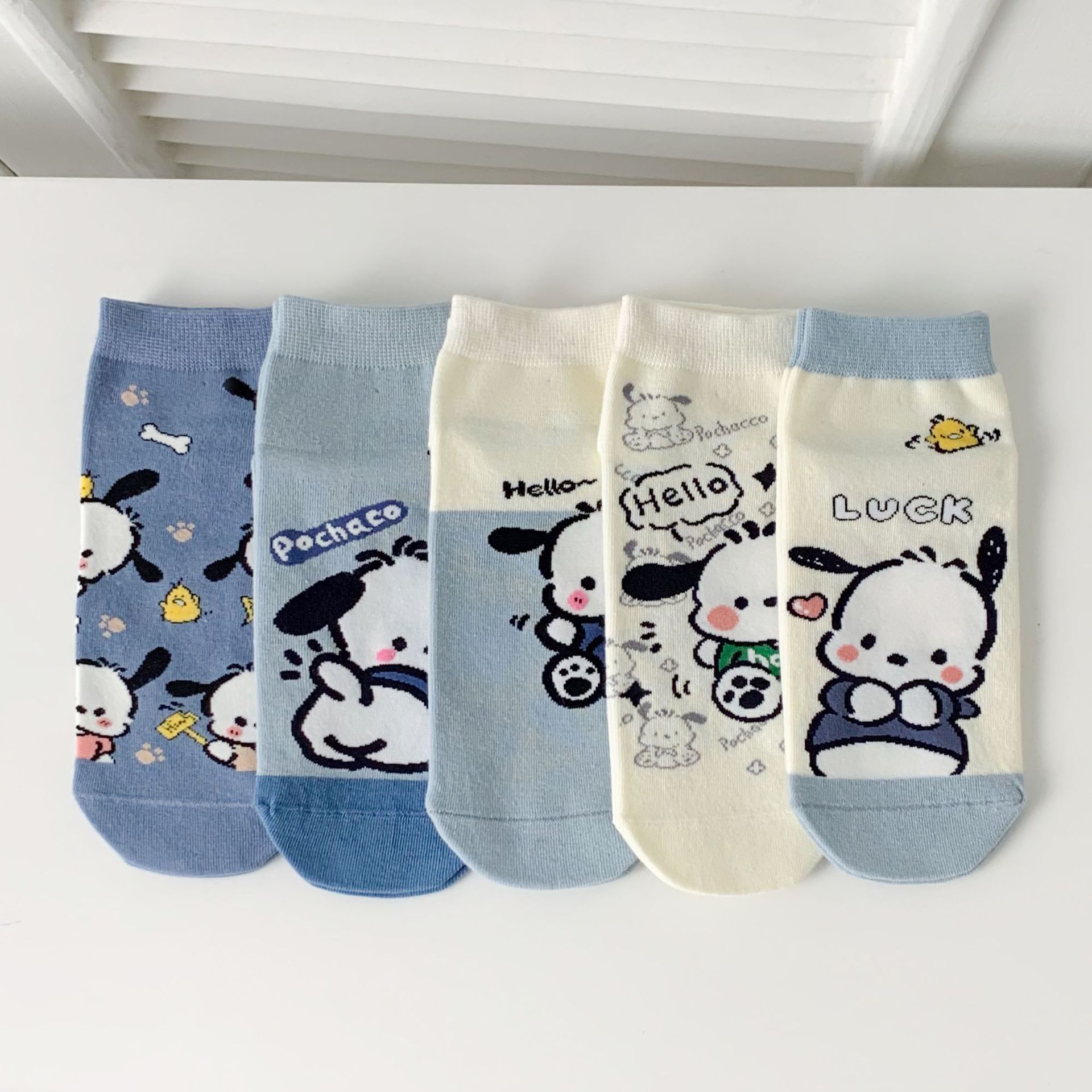 Nahtlose Unsichtbare Socken Anime