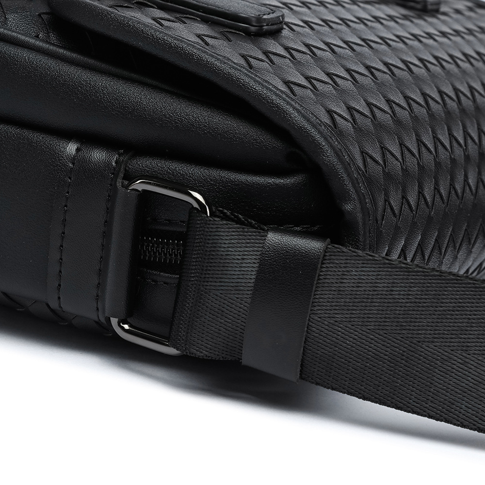 Мужская сумка-кроссбоди тканая