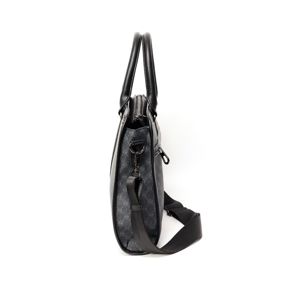 حقيبة رسول رجالية منقوشة منسوجة