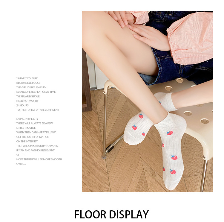 Жіночі бавовняні носки-невидимки