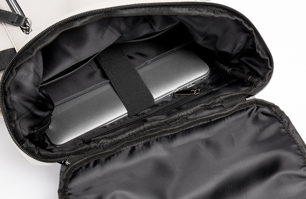 남성 PU 가죽 백팩