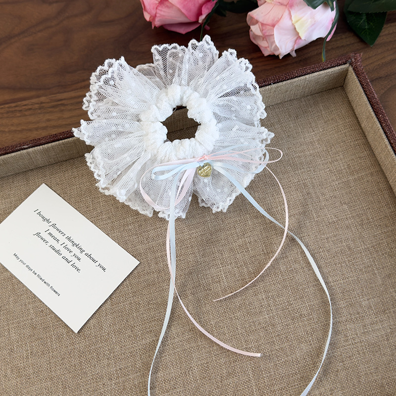 Scrunchies Δαντέλα