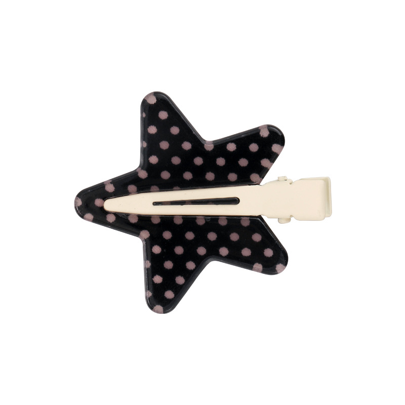 Polka Dot Hair Clips