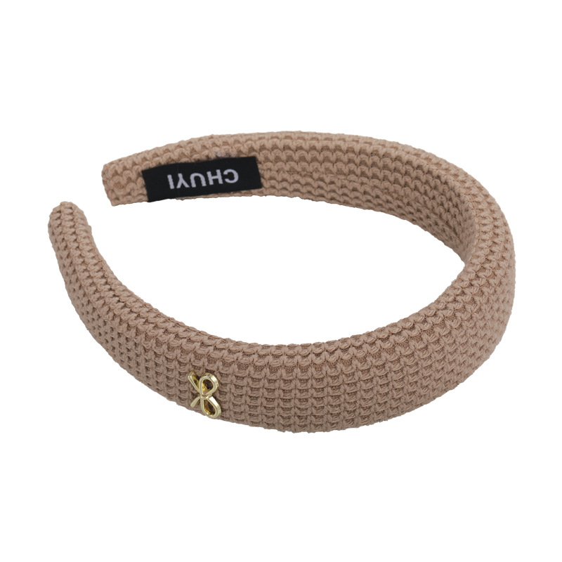 Bandă pentru Păr cu Aplică Tricotată