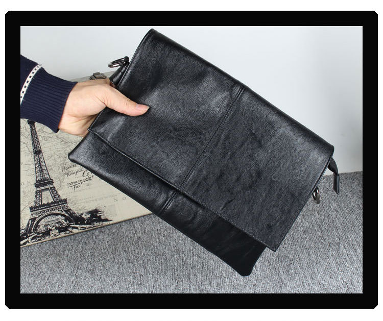 メンズPUレザークロスボディショルダーバッグ