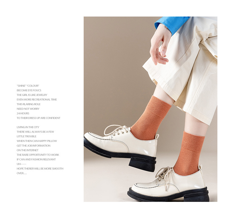 Meias de Algodão até a Panturrilha