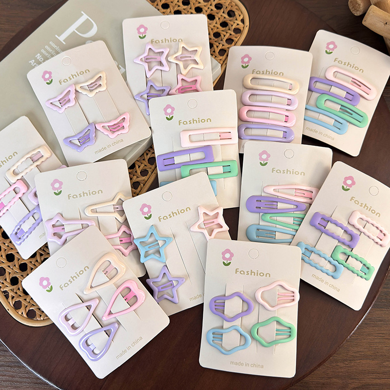 Set ace de păr crem pastel mici