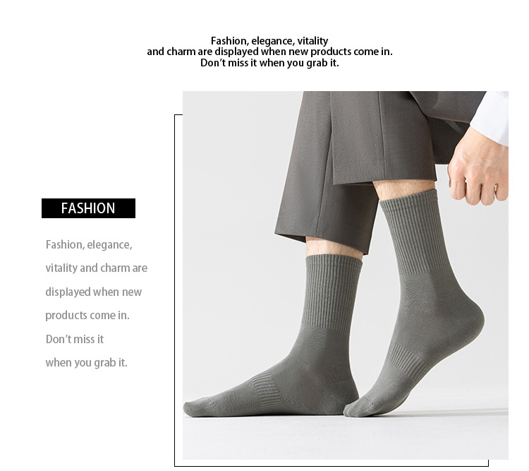 Pánské bavlněné ponožky bez švů