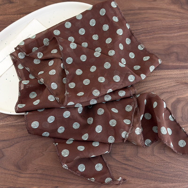 Polka Dot Scarf