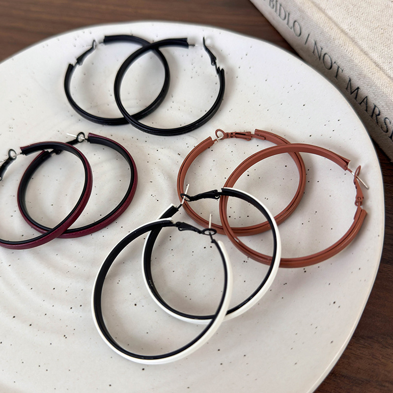 Большие Серьги-Обручи