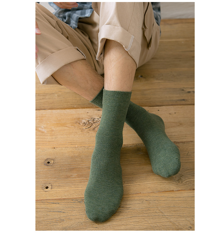 Meias de Algodão Meia-Altura