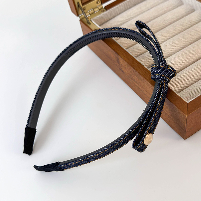 Pinza para el Pelo con Lazo Denim