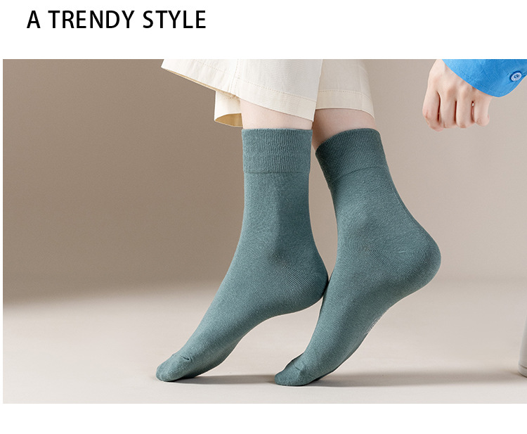 Meias de Algodão até a Panturrilha