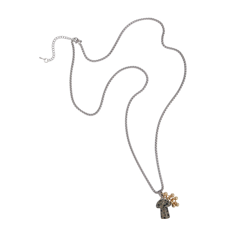 버섯 펜던트 목걸이