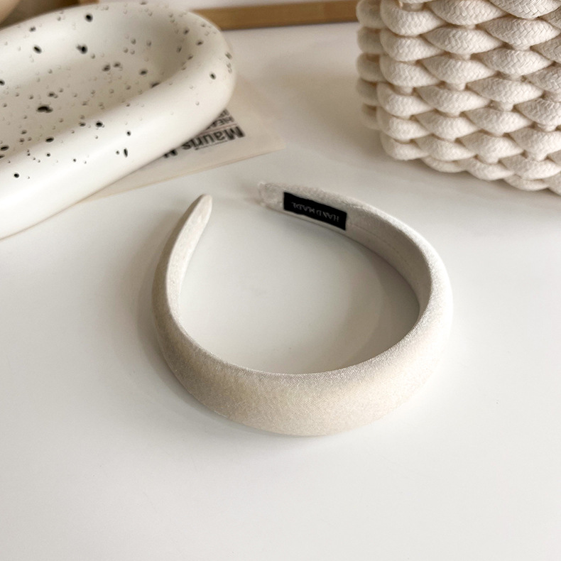 Diadema de Terciopelo Francés Vintage