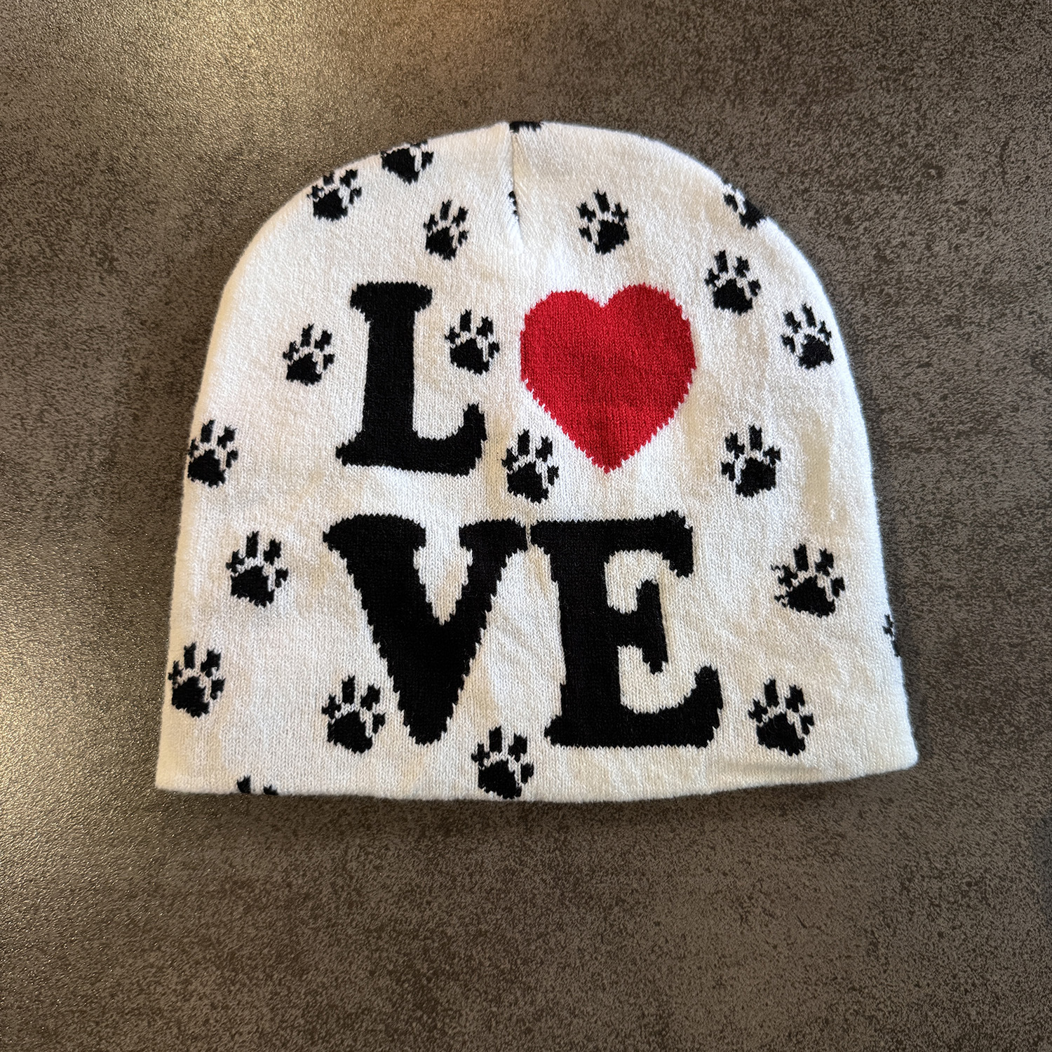 Gorro Jacquard Love Letter