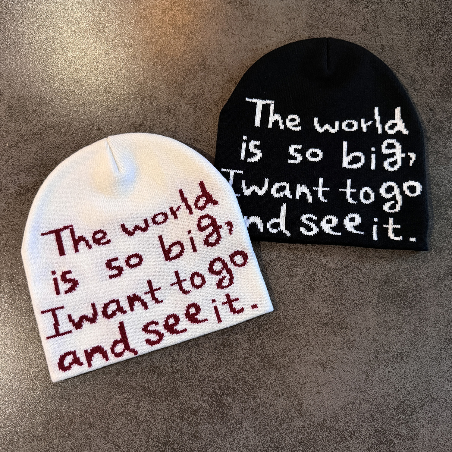 Gorro de Malha Jacquard