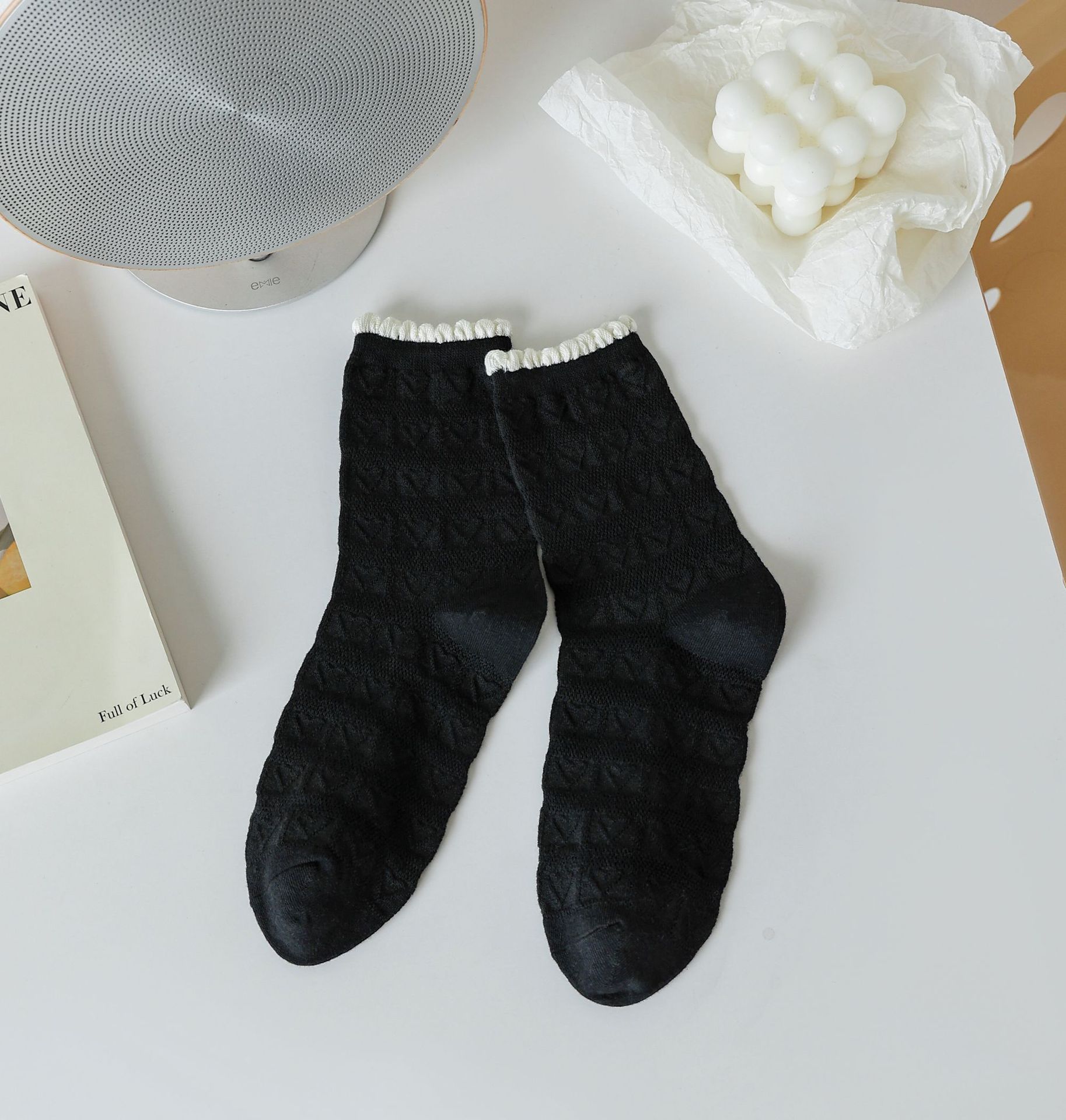 Meias 3/4 Coração para Mulher