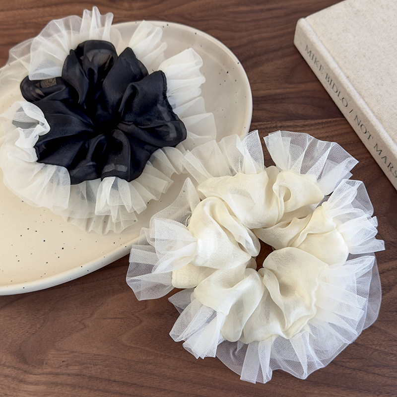 Αφράτο Mesh Scrunchie