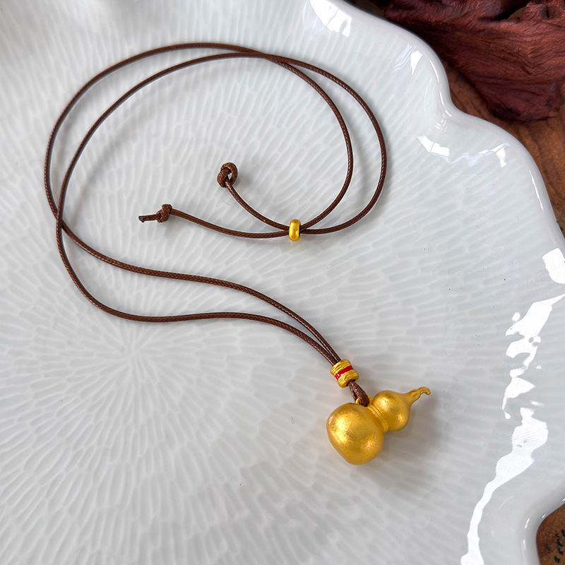 ひょうたんペンダントネックレス