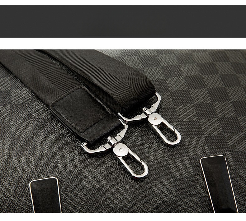 حقيبة أعمال رجالية كبيرة السعة