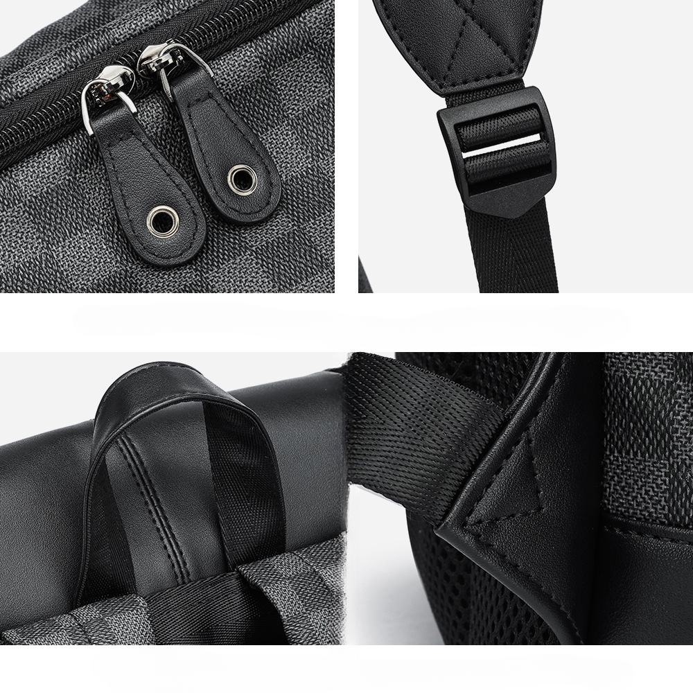 حقيبة ظهر جلدية للرجال