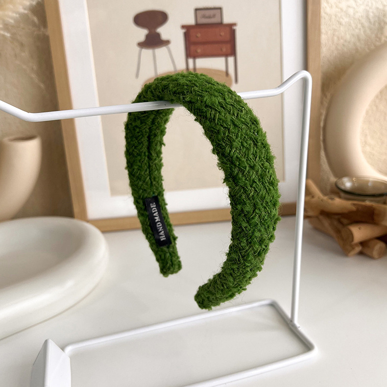 Cinta para el Cabello Tejida de Banda Ancha