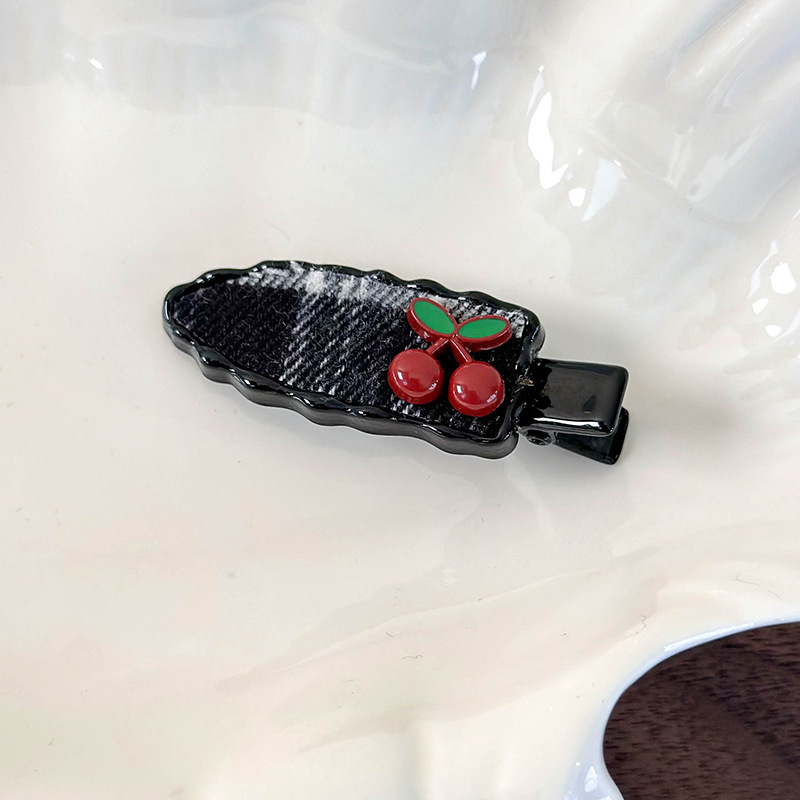 Agrafă de Păr cu Model Cireșe Dulci