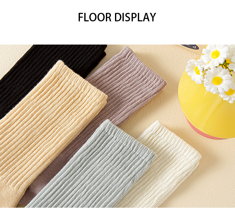 Meias de Algodão Meia-Canela para Mulheres