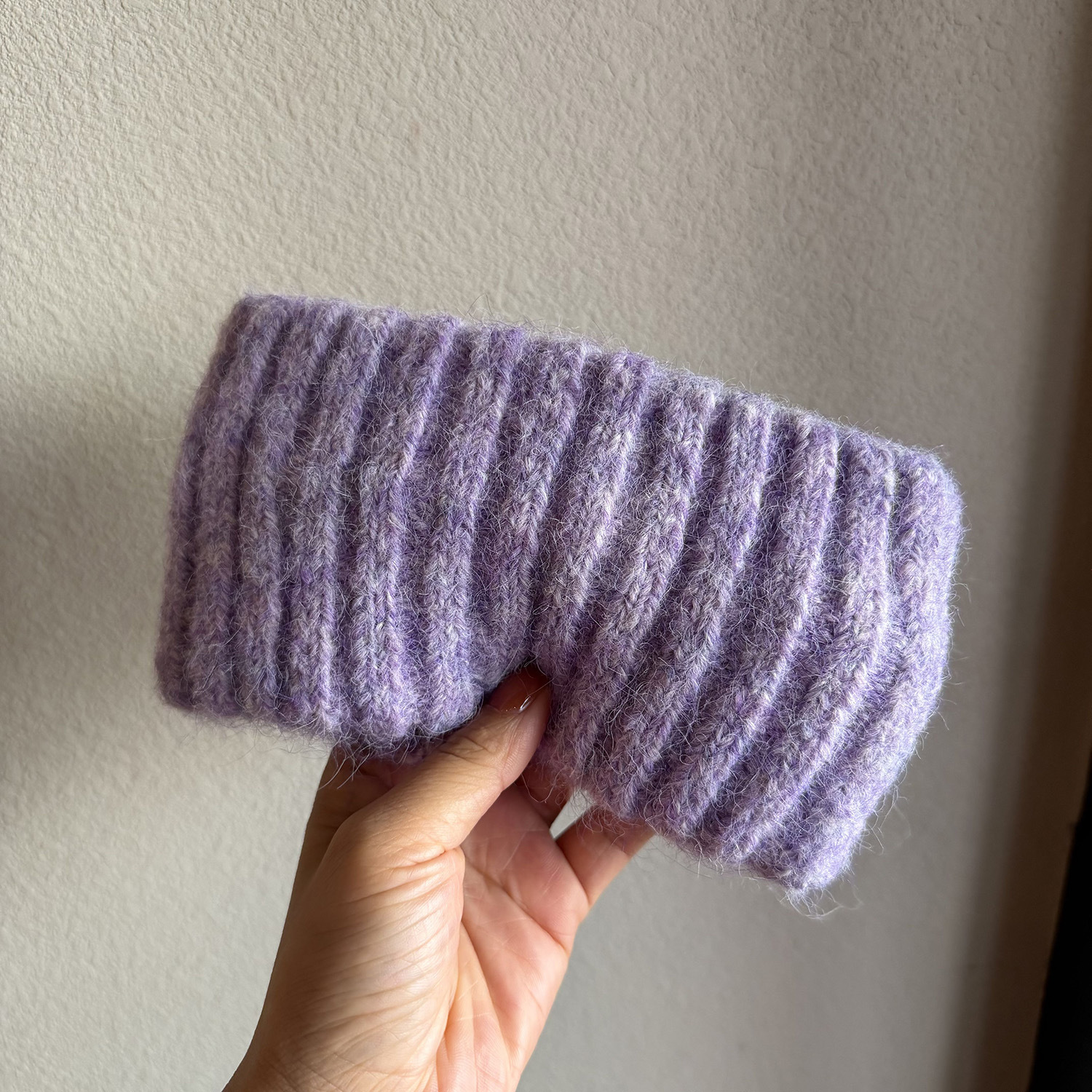 Pletená Čelenka ze Směsi Vlny