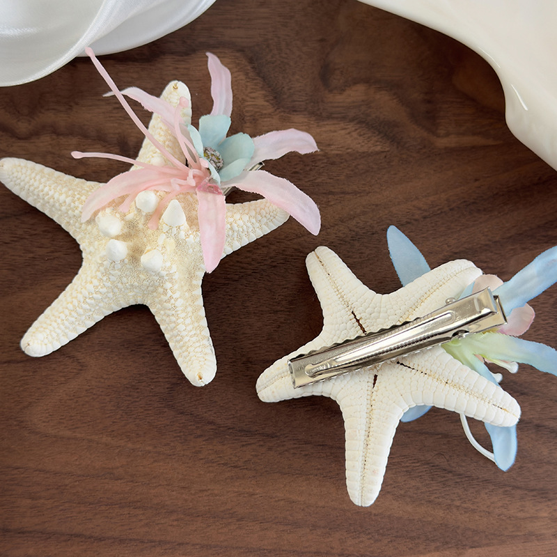 Κλιπ μαλλιών με θαλάσσιο θέμα