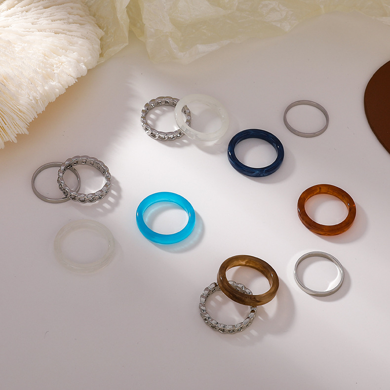 Acrylic Ring Set
